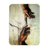 Magnet Flexible Création d'Adam - Mains Michelangelo 1475 - 1564 (Vertical)
