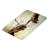 Magnet Flexible Création d'Adam - Mains Michelangelo 1475 - 1564 (Côté Gauche)