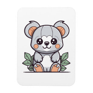 Magnet Flexible Création de Koala Vector Magique Kawaii