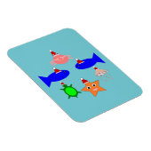 Magnet Flexible Créatures de la mer de Noël (Côté Droit)