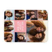 Magnet Flexible Créer un Collage Photo Personnalisé - 8 Photos - c (Horizontal)