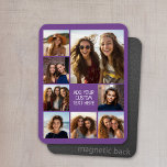 Magnet Flexible Créer un collage photo personnalisé avec 8 photos<br><div class="desc">Utilisez votre photo ou vos photos préférées pour faire un plaisir à garder à partager avec vos amis.</div>