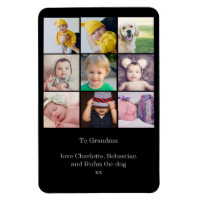 Créer un collage photo personnalisé de 9