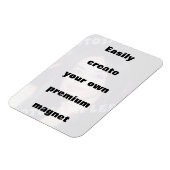 Magnet Flexible Créez facilement votre aimant. Retirez le gros tex (Côté Gauche)