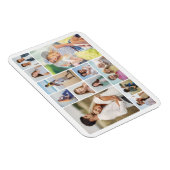 Magnet Flexible Créez vos propres angles ronds 12 Photo Collage (Côté Droit)