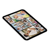 Magnet Flexible Créez vos propres angles ronds 12 Photo Collage (Côté Droit)