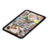 Magnet Flexible Créez vos propres angles ronds 12 Photo Collage (Côté Gauche)