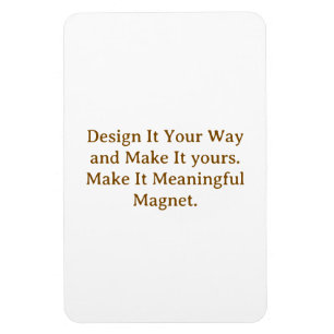 Magnet Flexible Créez votre personnalisé 4" x 6"