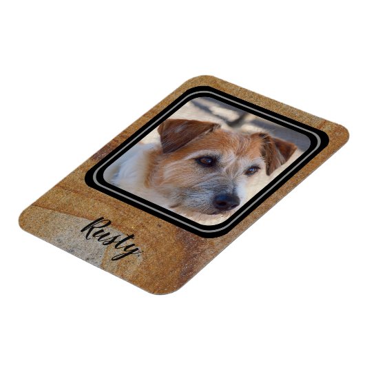 Magnet Flexible Créez votre propre aimant photo d'animal de compag (Côté Gauche)