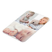 Magnet Flexible Créez votre propre aimant photo de famille 3 perso (Côté Gauche)