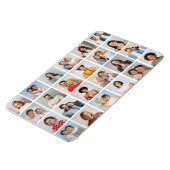 Magnet Flexible Créez votre propre collage photo 24 editable coule (Côté Gauche)