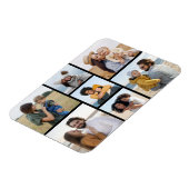 Magnet Flexible Créez votre propre collection de 7 photos (Côté Gauche)
