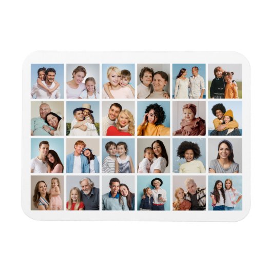 Magnet Flexible Créez votre propre collection de photos 24 Flexibl (Horizontal)