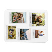 Magnet Flexible Créez votre propre collection de photos instantané (Horizontal)