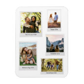 Magnet Flexible Créez votre propre collection de photos instantané (Vertical)