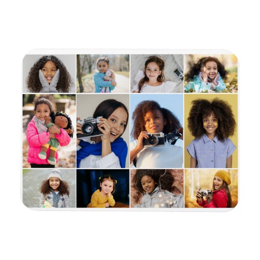 Magnet Flexible Créez votre propre collection photo 12 (Horizontal)