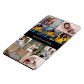 Magnet Flexible Créez votre propre collection photo de 10 personne (Côté Gauche)