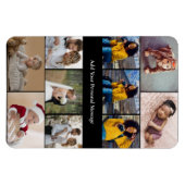 Magnet Flexible Créez votre propre collection photo de 10 personne (Horizontal)