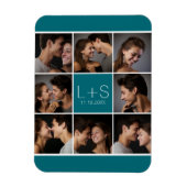 Magnet Flexible Créez votre propre collection photo Mariage Monogr (Vertical)