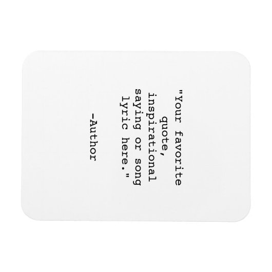 Magnet Flexible Créez votre propre devis (Horizontal)