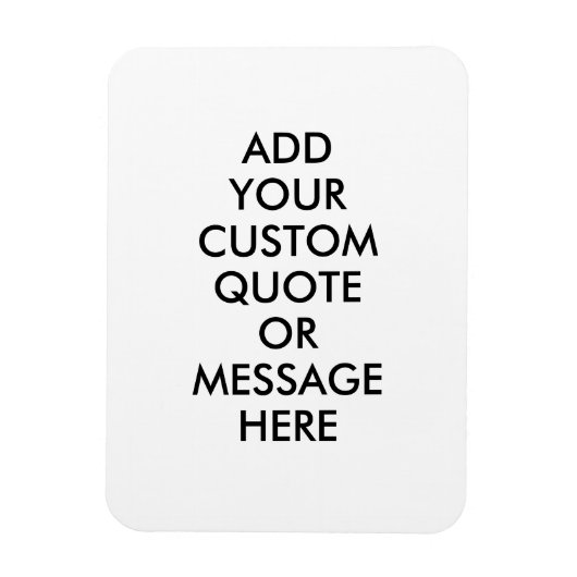 Magnet Flexible Créez votre propre devis (Vertical)