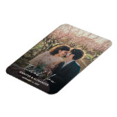 Magnet Flexible Créez votre propre Mariage de Merci photo (Côté Gauche)