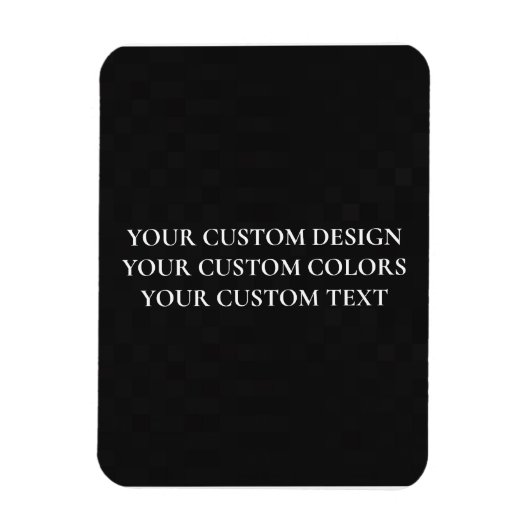 Magnet Flexible Créez votre propre personnalisation (Vertical)