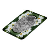 Magnet Flexible Créez Votre Propre Photo Cosmos Fleurs d'Abeille C (Côté Gauche)