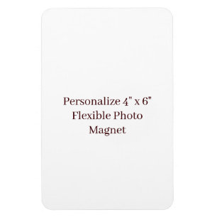 Magnet Flexible Créez votre propre photo flexible personnalisée 7,