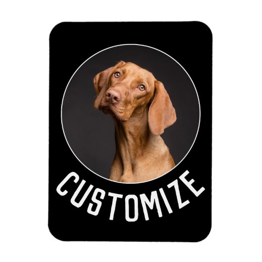 Magnet Flexible Créez votre propre photo ou image ou texte (Vertical)