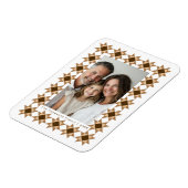 Magnet Flexible Crème cadre nordique Star (Côté Gauche)