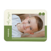 Magnet Flexible Crème et verte rater ta grand-mère photo (Horizontal)