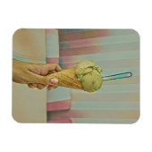 Magnet Flexible Crème glacée au chocolat (Horizontal)