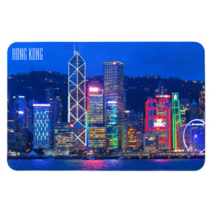 Magnet Flexible crépuscule aérien de hong kong