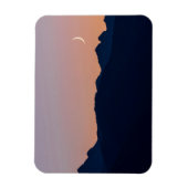 Magnet Flexible Crescent Moon & Vénus | Seabeck, Washington (Vertical)