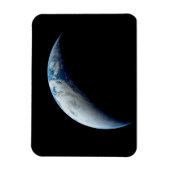 Magnet Flexible Crescent Terre De La Mission Apollo 4. (Vertical)