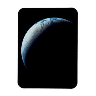 Magnet Flexible Crescent Terre De La Mission Apollo 4. 2
