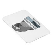 Magnet Flexible Cri Chargement du gris africain (Côté Droit)