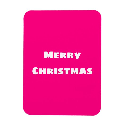 Magnet Flexible Crimson Festive Joyeux Noël (Vertical)