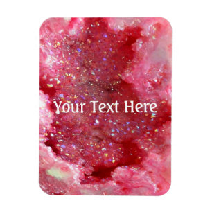 Magnet Flexible Cristaux de Féeries roses tombants