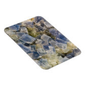 Magnet Flexible Cristaux fluorites bleus dans la matrice (Côté Droit)