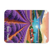 Magnet Flexible Croatia Hvar Lavendar Fields (Horizontal)