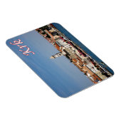 Magnet Flexible Croatie - Krk City - Veglia - (Côté Droit)