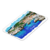 Magnet Flexible Croatie Panorama Voyage (Côté Gauche)