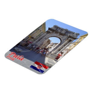 Magnet Flexible Croatie - Paola - Pola - Pula -