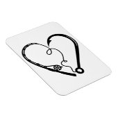 MAGNET FLEXIBLE CROCHET DE PÊCHE (Côté Droit)