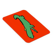 Magnet Flexible Crocodile vert (Côté Droit)