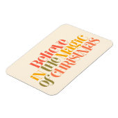Magnet Flexible Croire à la magie de Noël - Style rétro (Côté Gauche)
