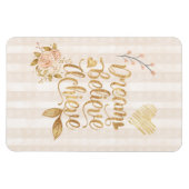 Magnet Flexible Croire rêve atteindre (Horizontal)