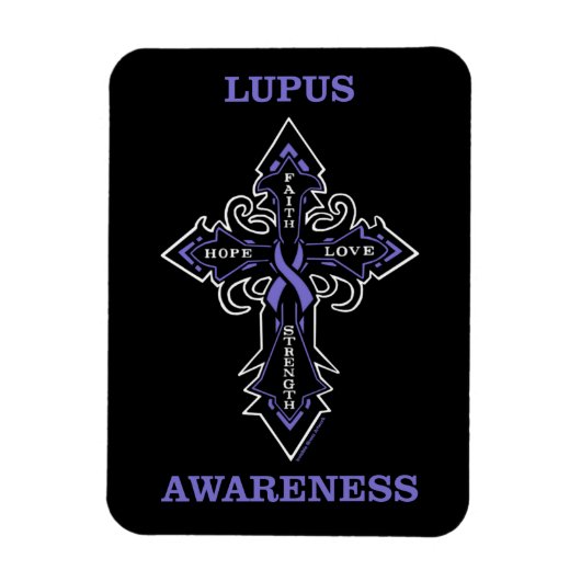 Magnet Flexible Croisement/Sensibilisation...Lupus (Vertical)
